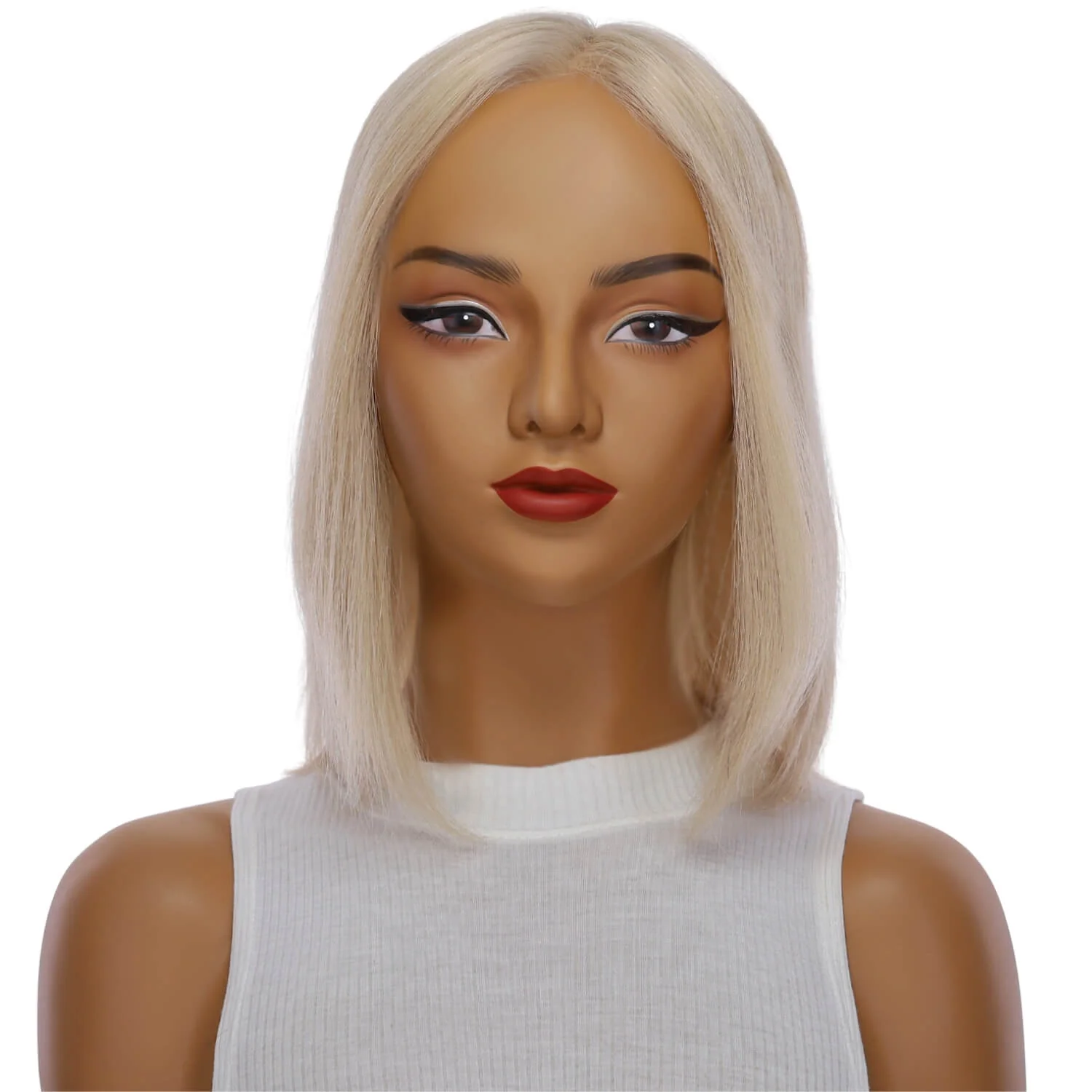 12" Divine Lace Top Topper Beige Blonde w/ No Rooting - Image 2