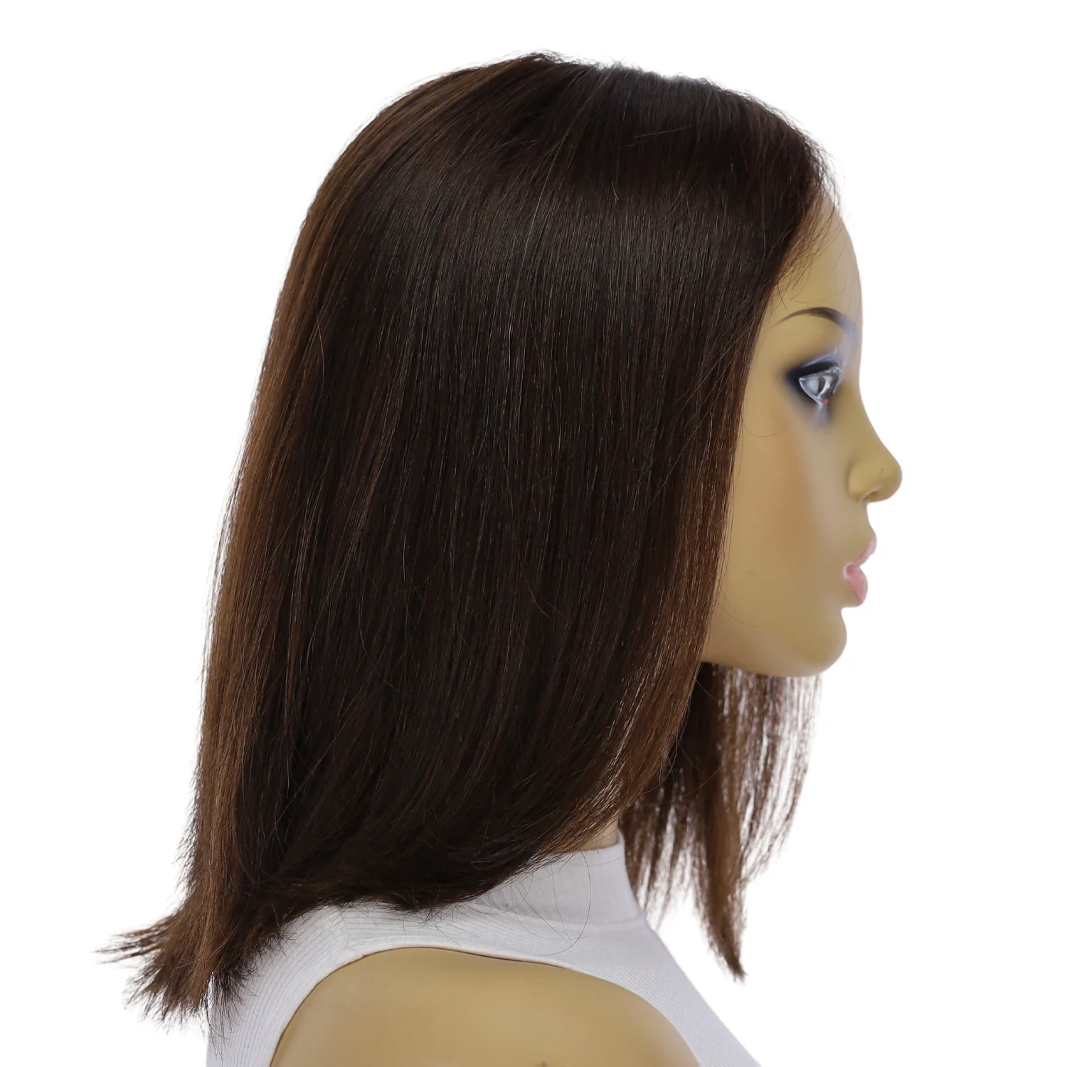 12" Divine Lace Top Topper Dark Brown - Image 2