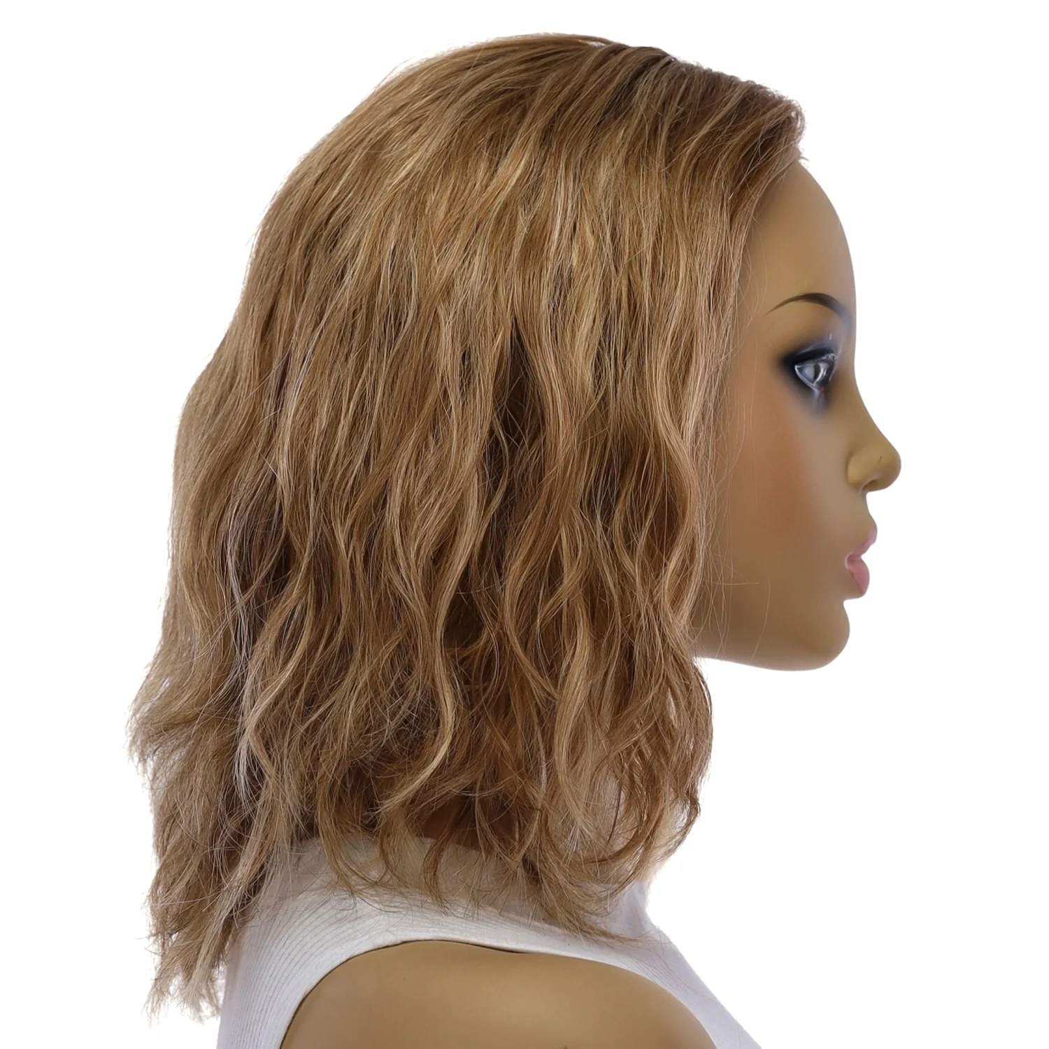12" Divine Lace Top Topper Medium Blonde Wavy - Image 2