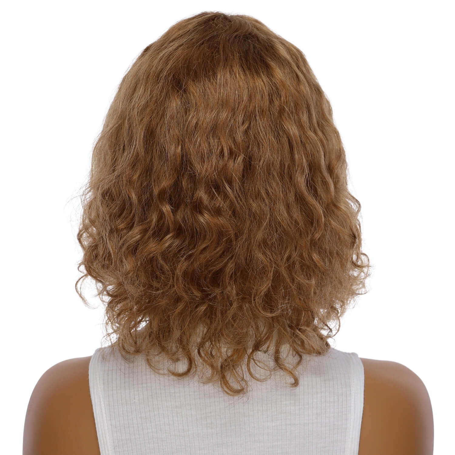 12" Divine Lace Top Topper Strawberry Blonde Wavy - Image 3