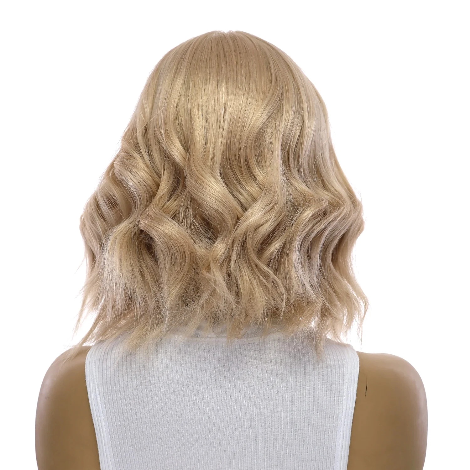 12" Divine Lace Top Wig Beige Blonde w/ No Rooting - Image 3