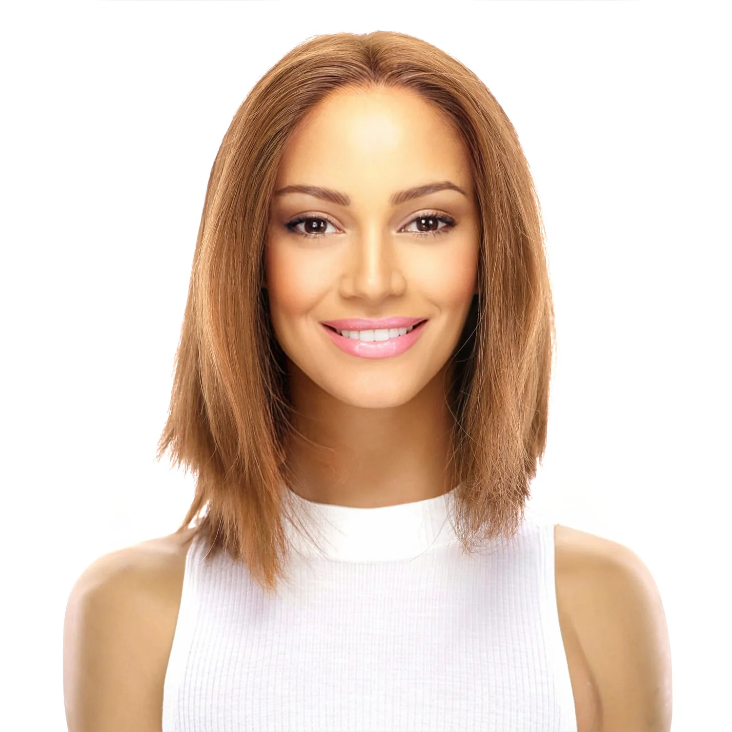 12" Divine Lace Top Wig Copper - Image 2