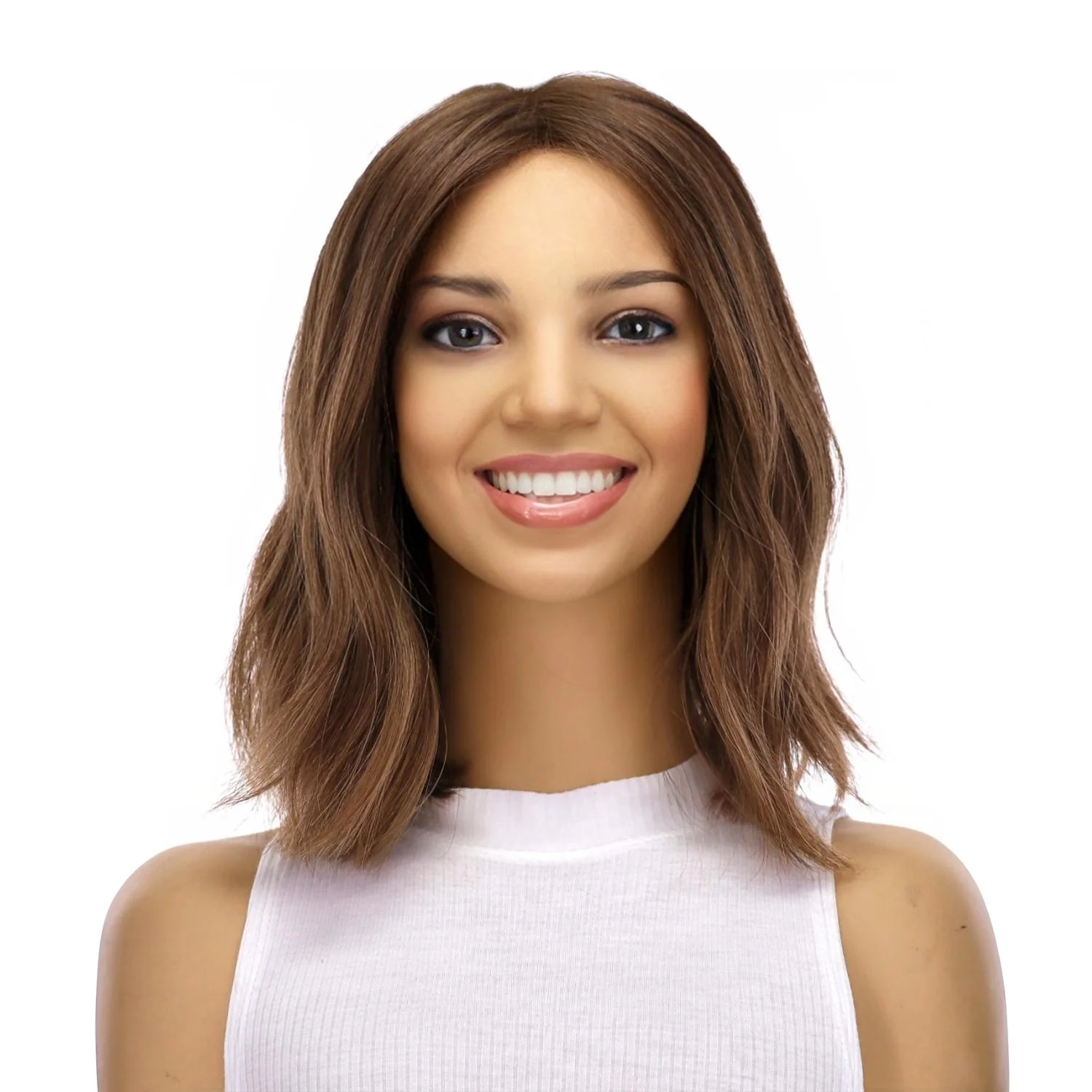 12" Divine Lace Top Wig Medium Brown Babylight - Image 2