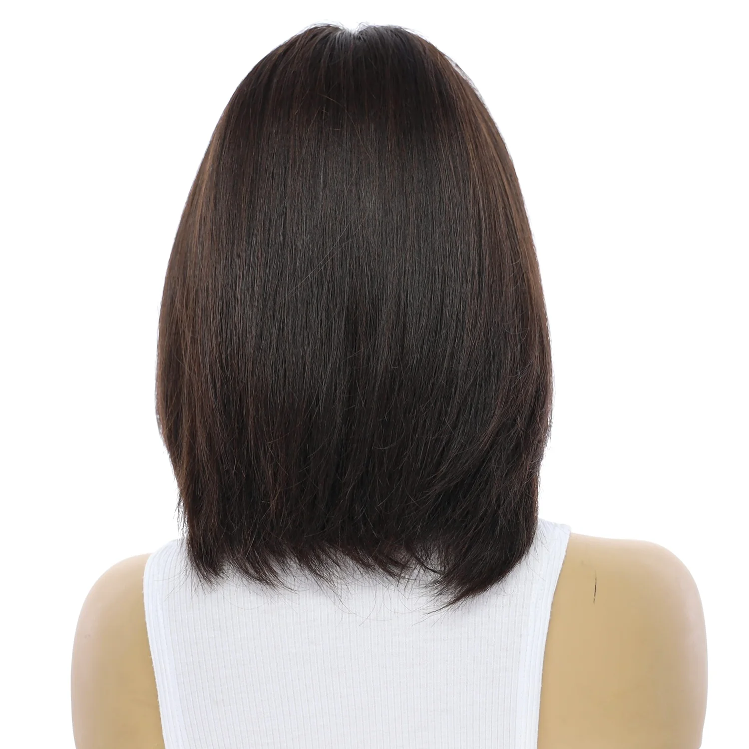 12" Divine Lace Top Wig Soft Black - Image 3