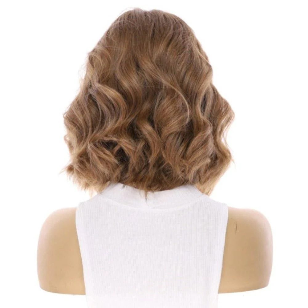 12" Divine Luxe Lace Top Wig #10 Neutral Light Brown - Image 3