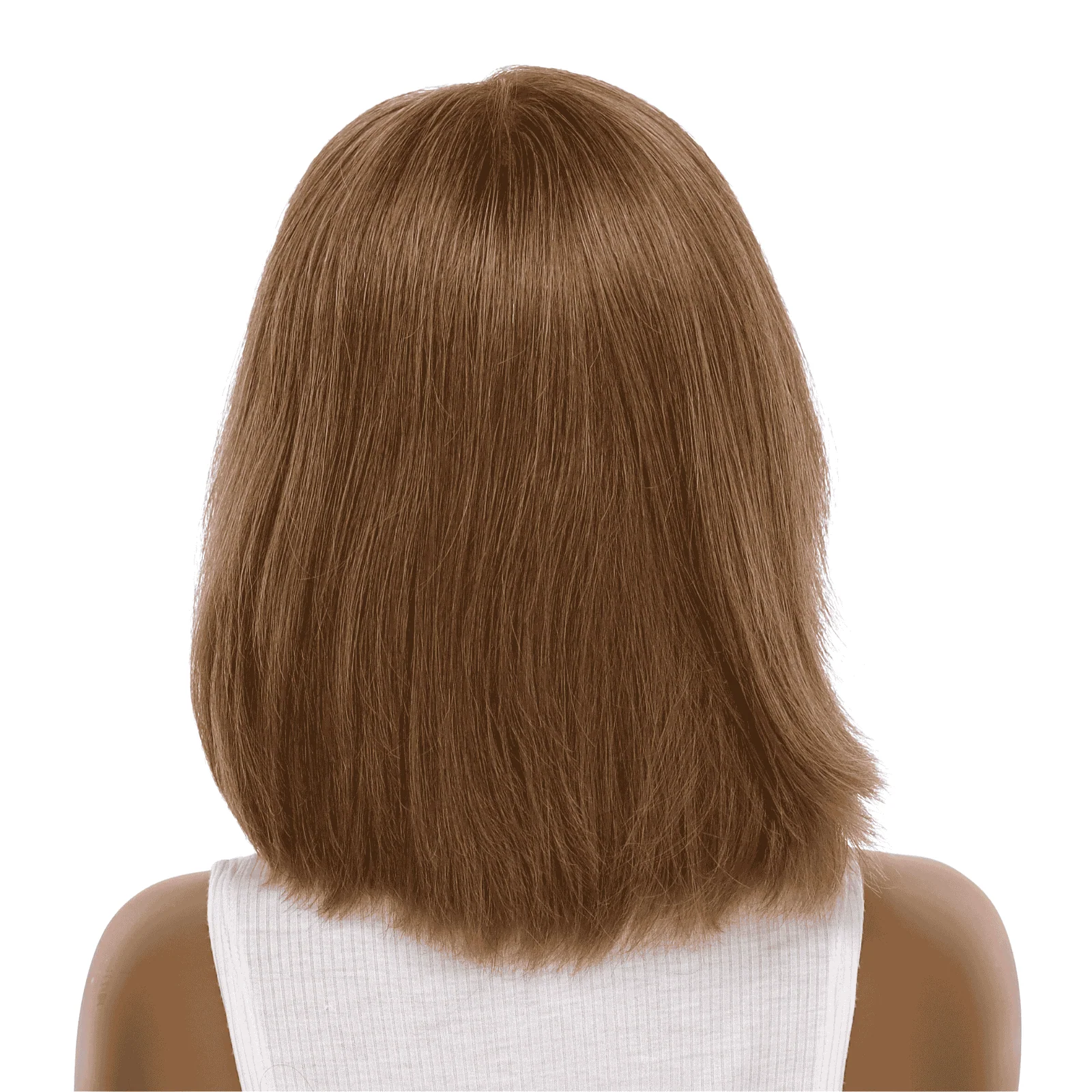 12" Divine Luxe Lace Top Wig #12 Warm Light Brown - Image 3