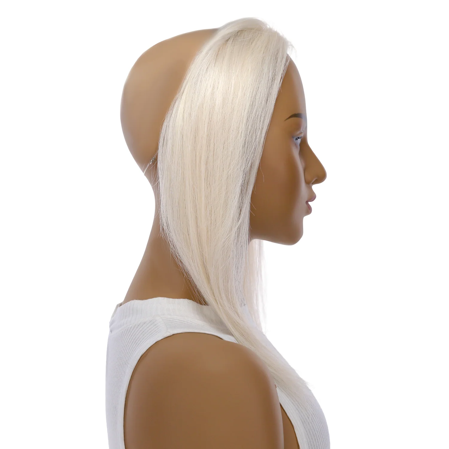 12" Hairline Topper #Ice Blonde - Image 3