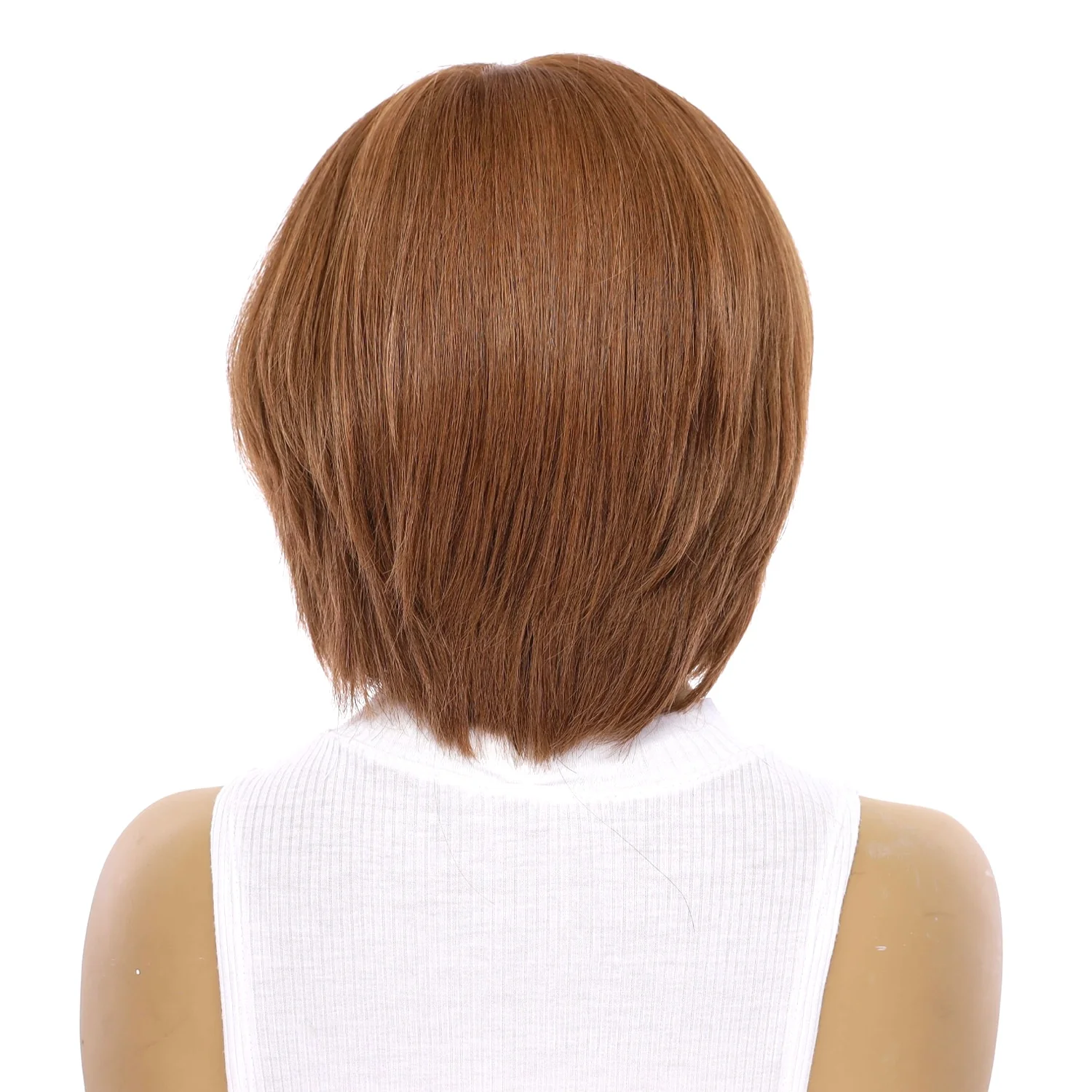 12" Halle Silk Top Wig Copper - Image 3
