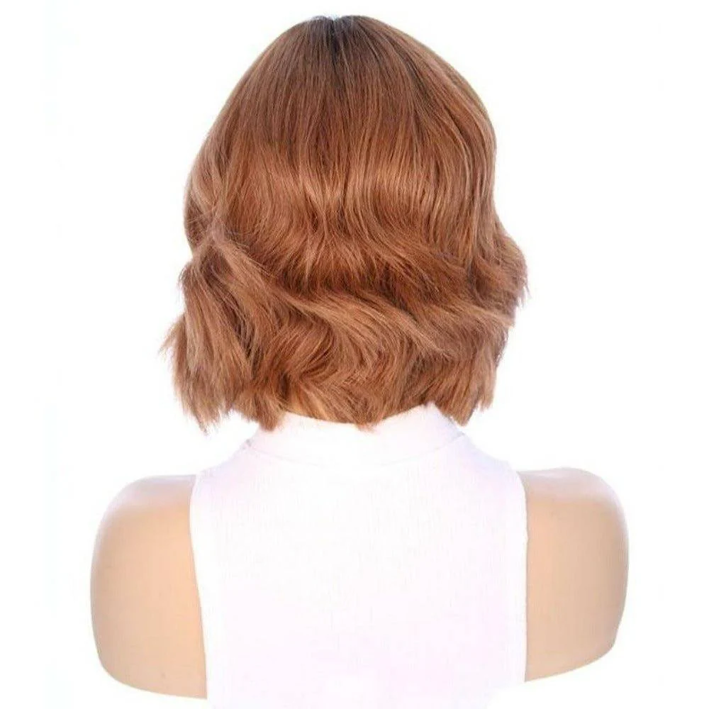 12" Divine Lace Top Wig Copper w/ Partial Rooting - Image 4