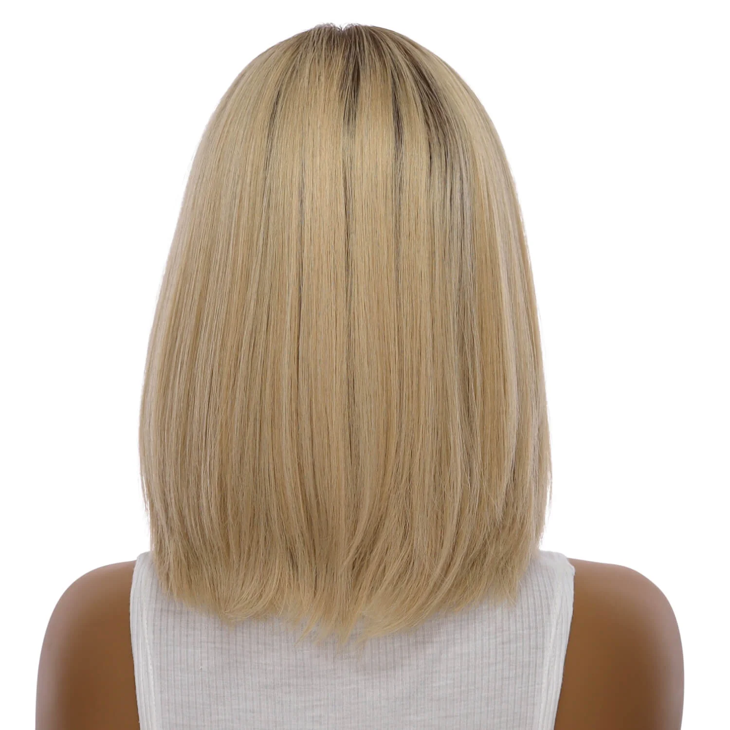 13" Victoria Silk Top Wig Golden Blonde - Image 3