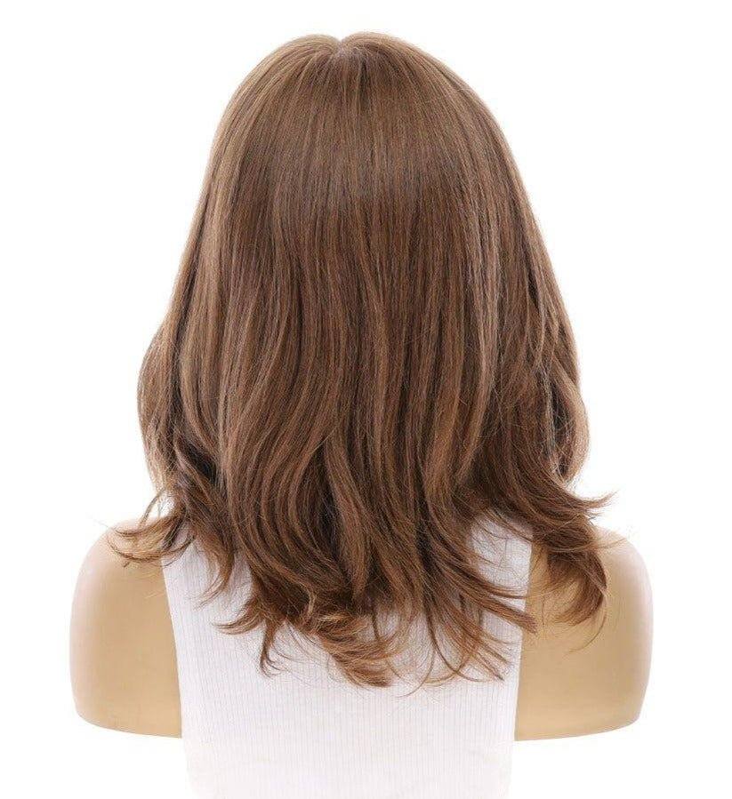 13" Luxe Bob Silk Top Wig #10 Neutral Light Brown - Image 5
