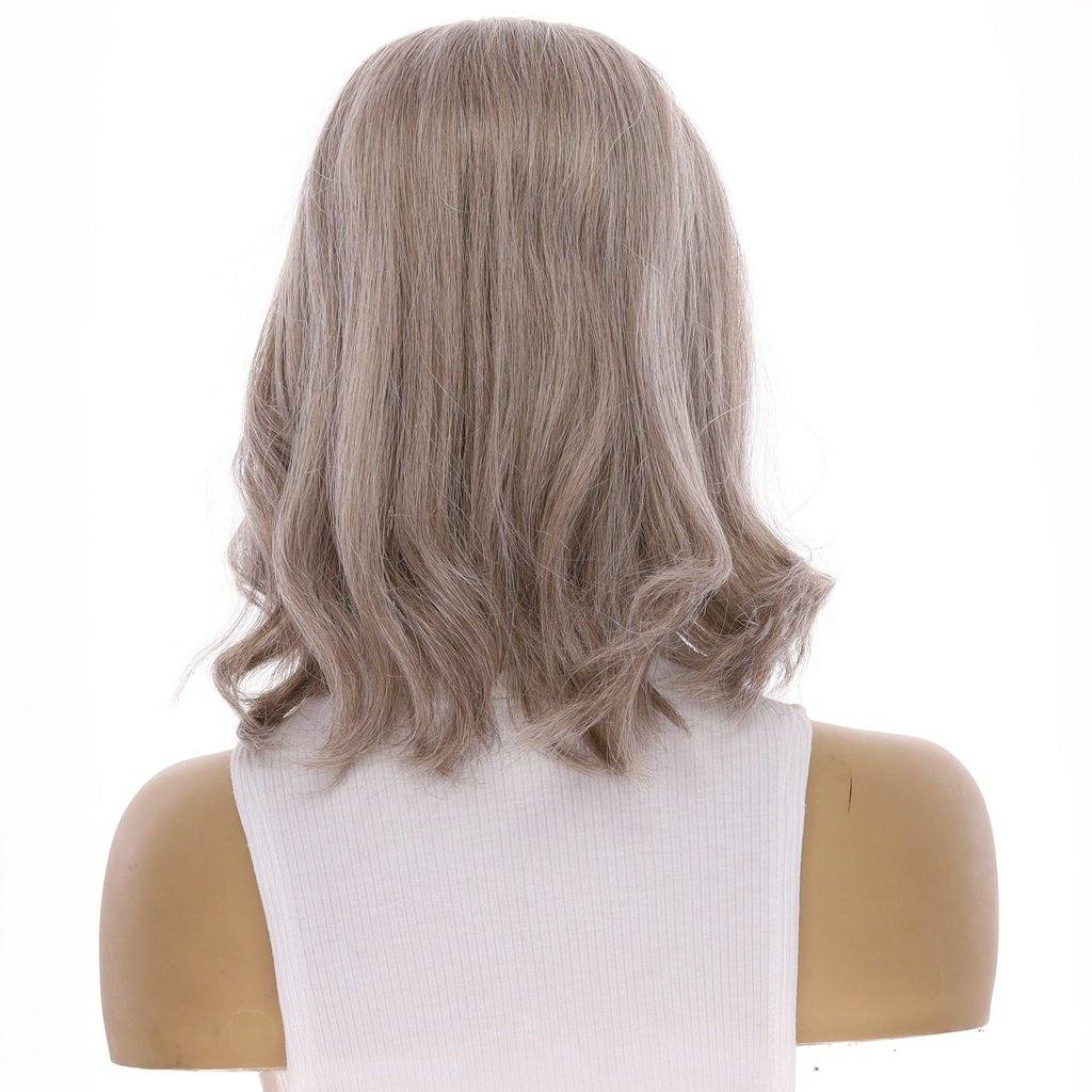 14" Emerald Silk Top Topper Champagne Grey - Image 3
