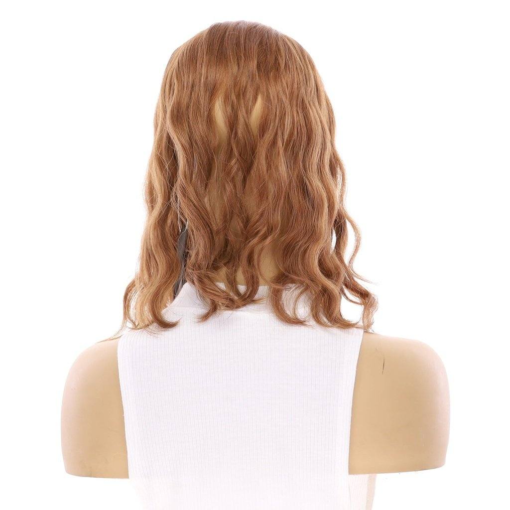 14" Emerald Silk Top Topper Copper Wavy - Image 3