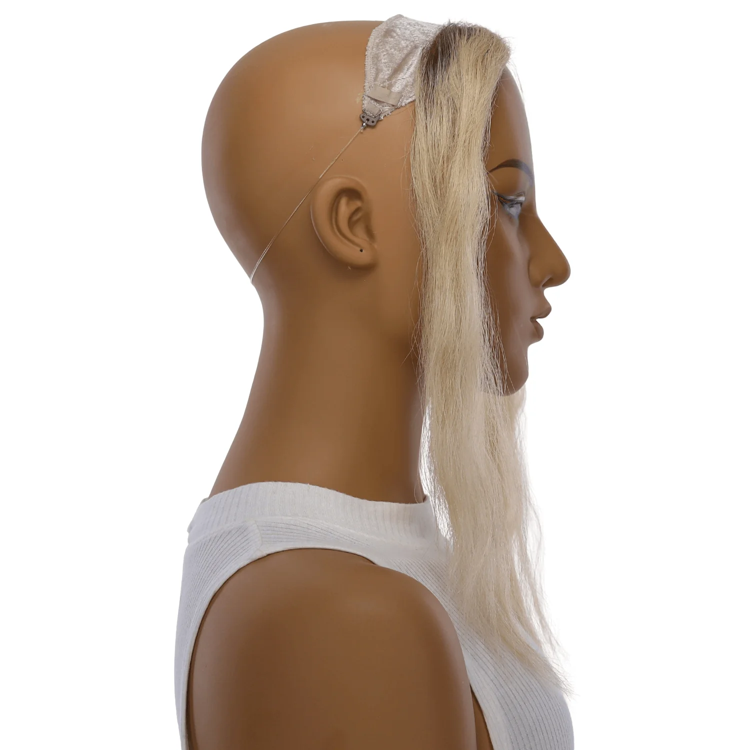 14" iBandGrip Beige Blonde Wavy - Image 3