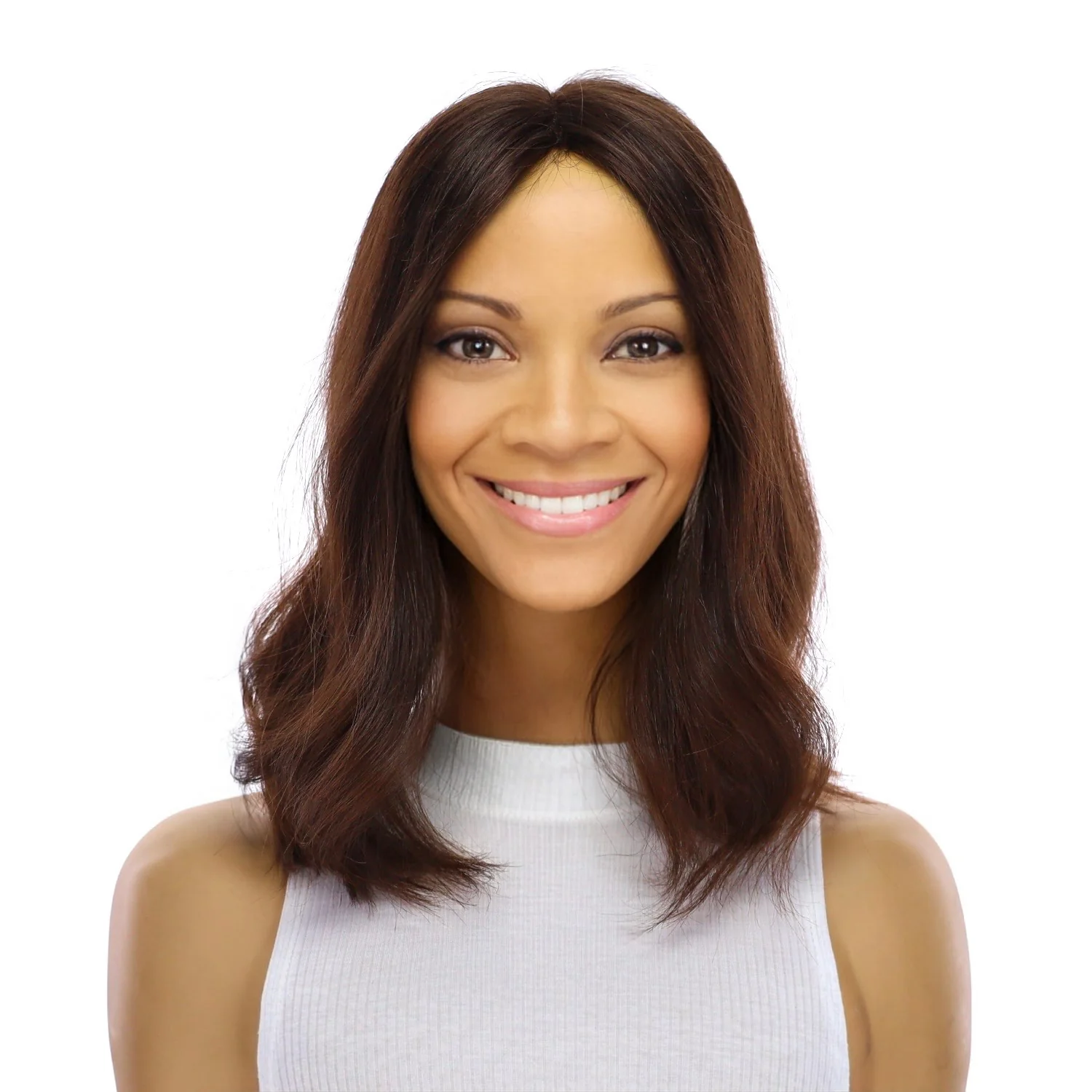 14" Topaz Lace Top Topper #4 Dark Brown - Image 2