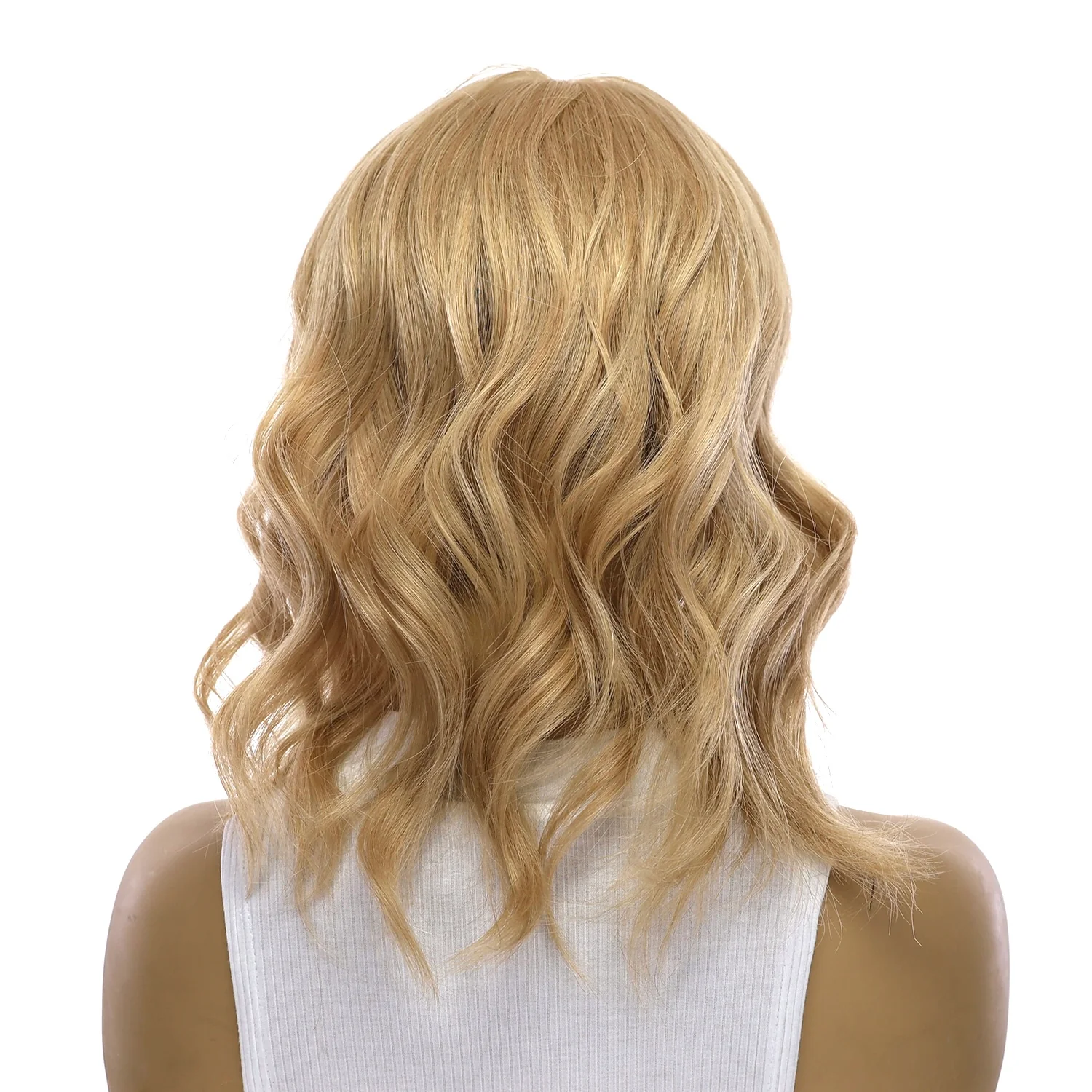 14" Topaz Lace Top Topper Golden Blonde No Root - Image 3