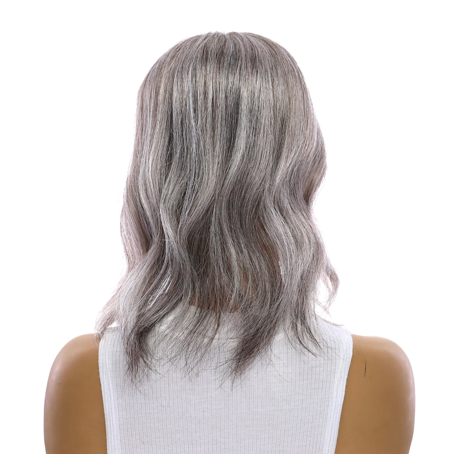 14" Topaz Lace Top Topper Silver Fox - Image 3