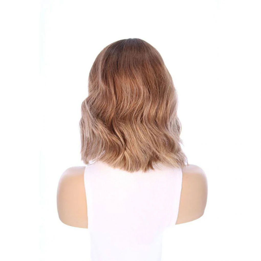 15" Divine Lace Top Wig Light Brown Babylight w/ Partial Rooting - Image 5