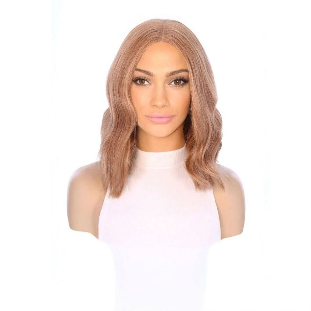 15" Divine Lace Top Wig Strawberry Blonde - Image 2