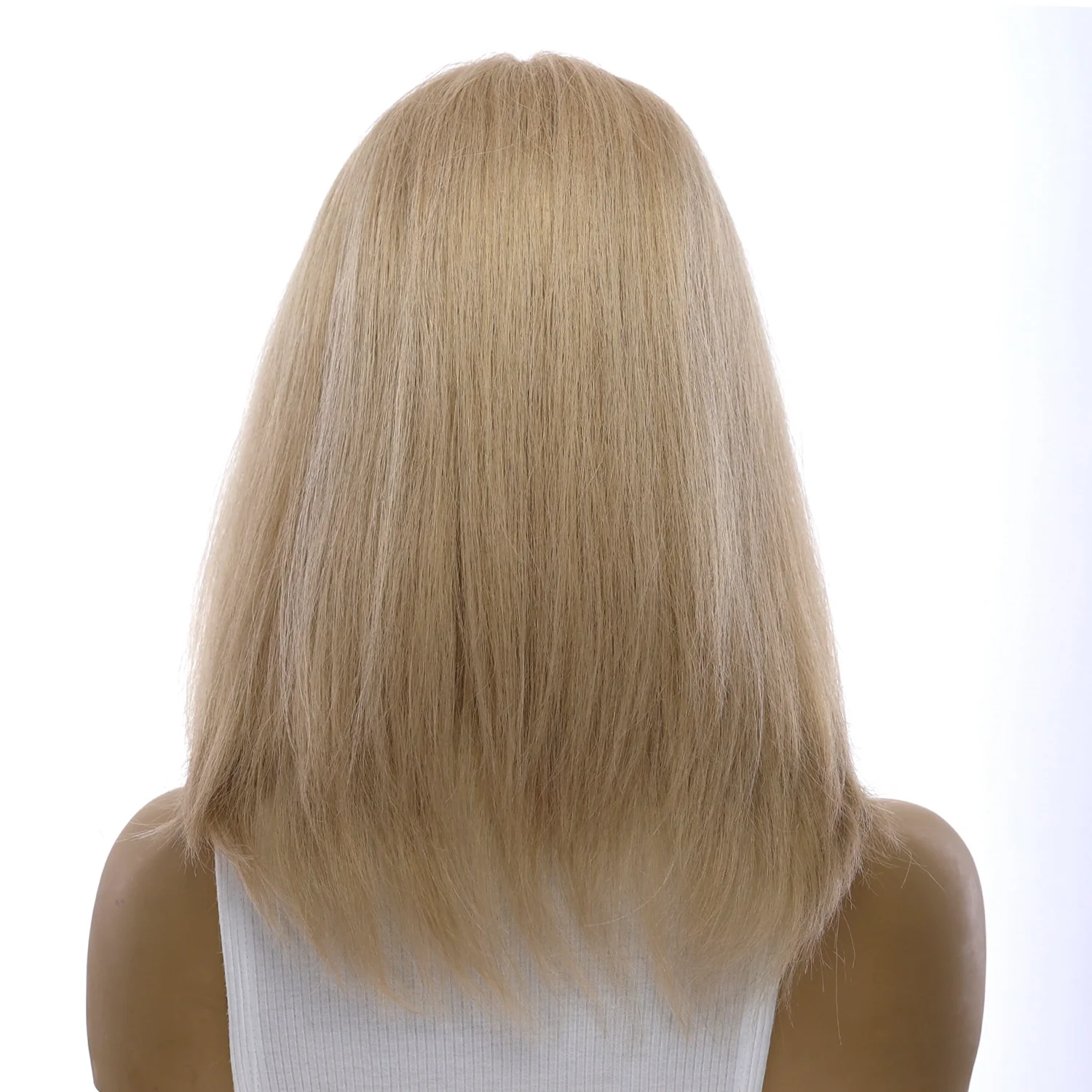 16" Divine Lace Top Topper Beige Blonde w/ No Rooting - Image 3