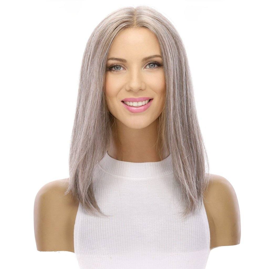 16" Divine Lace Top Topper Champagne Grey - Image 2