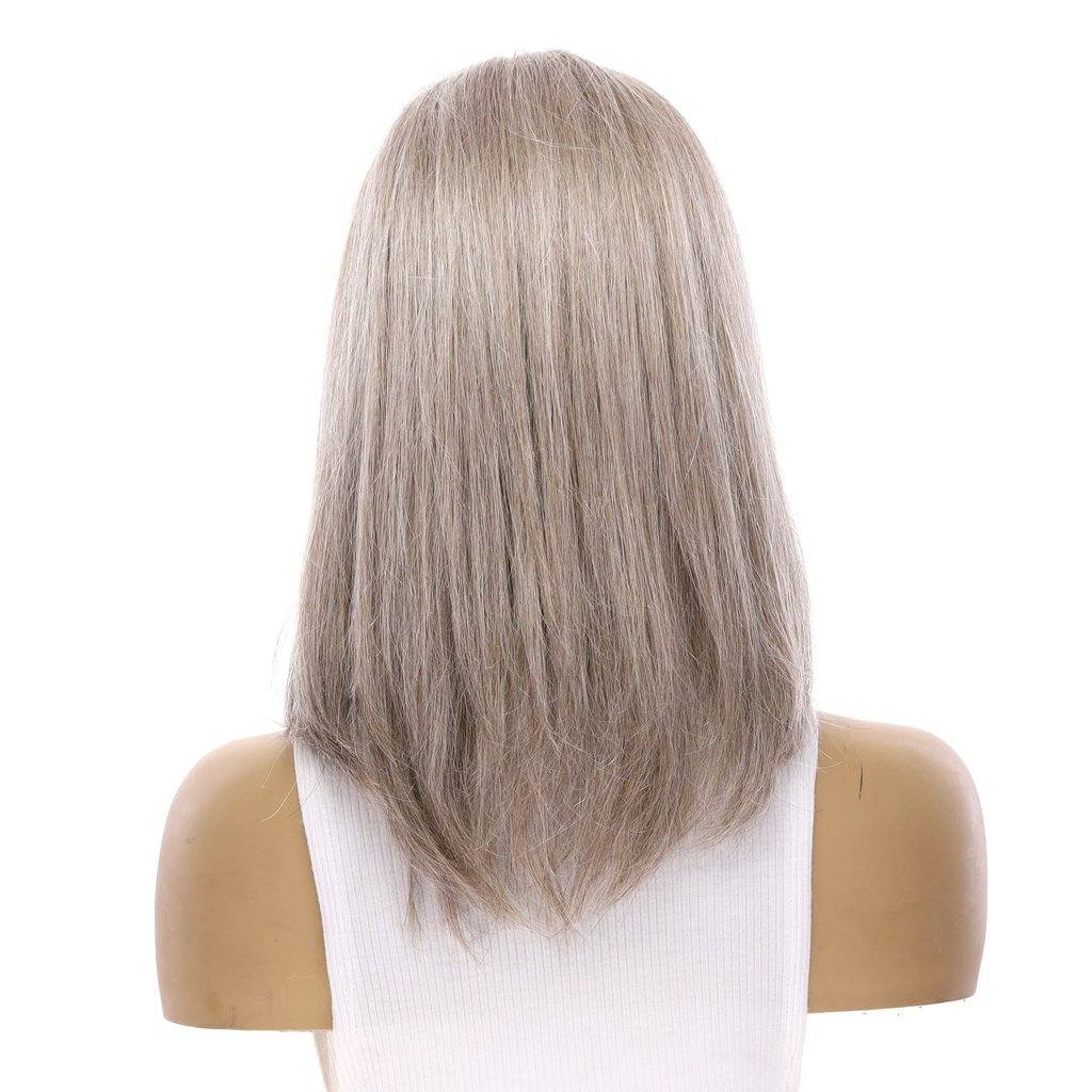 16" Divine Lace Top Topper Champagne Grey - Image 3