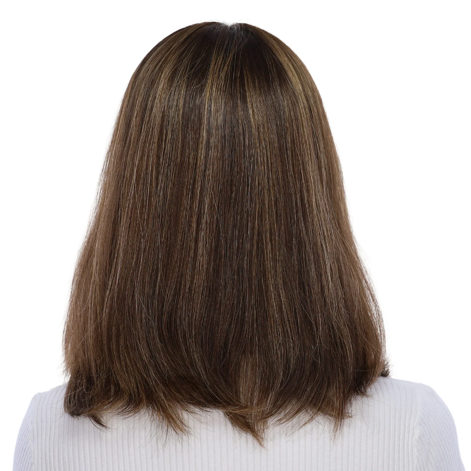 16" Divine Lace Top Topper Dark Brown w/ Highlights - Image 2