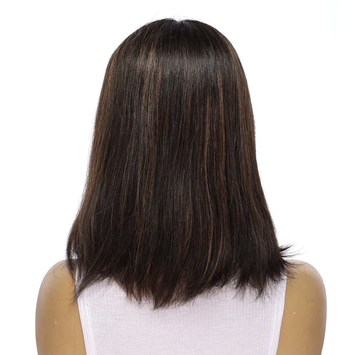 16" Divine Lace Top Topper Soft Black w/ Highlights - Image 3