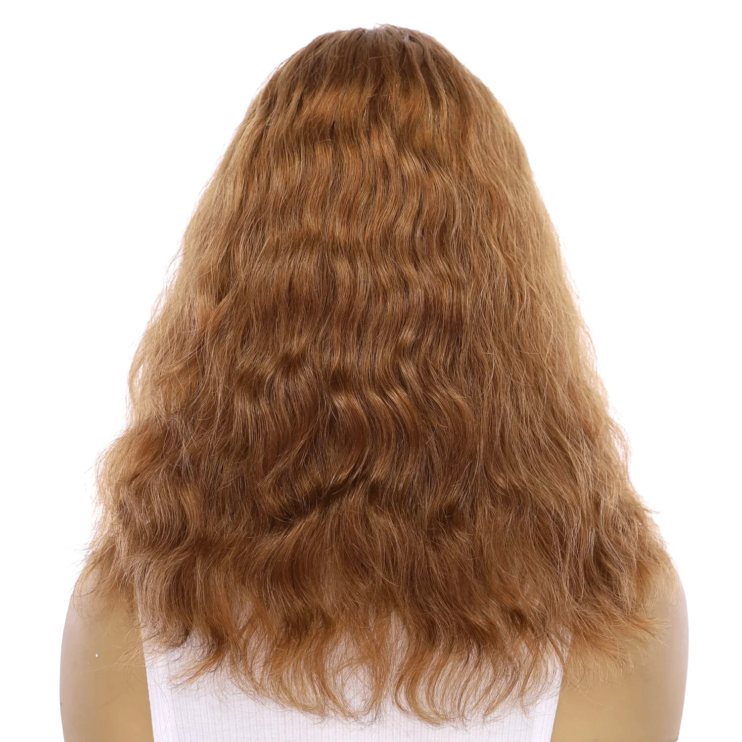 16" Divine Lace Top Topper Strawberry Blonde Wavy - Image 3