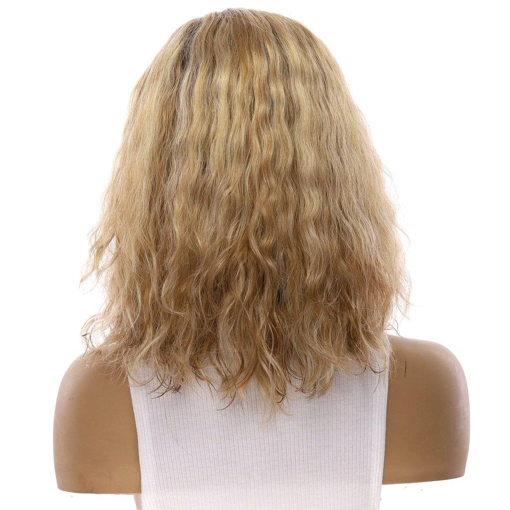 16" Divine Lace Top Wig Ash Blonde Wavy - Image 3