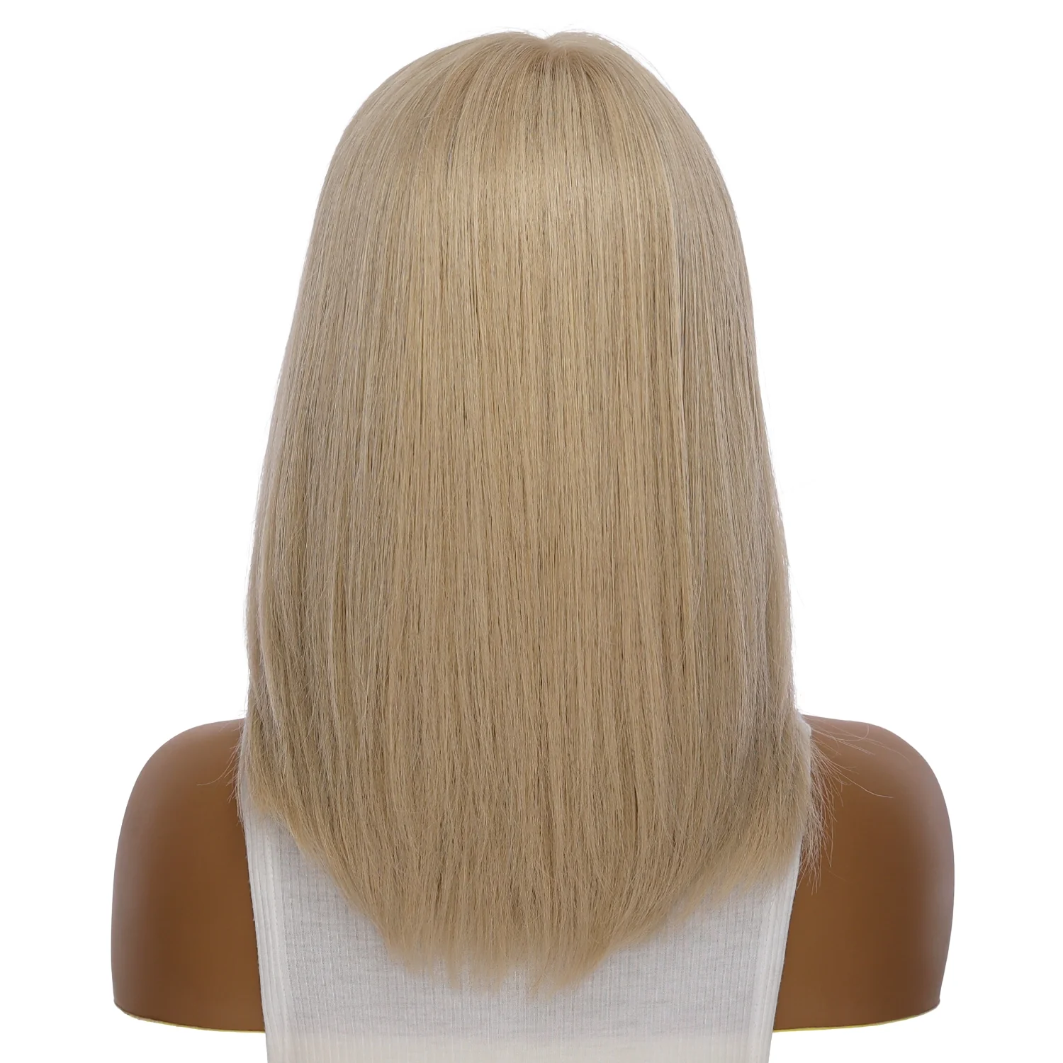 16" Divine Lace Top Wig Beige Blonde w/ No Rooting - Image 3