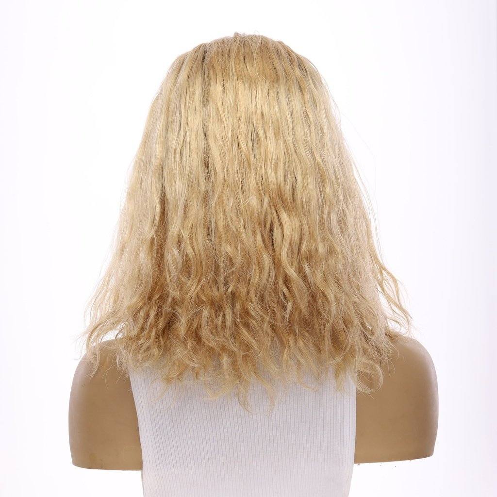 16" Divine Lace Top Wig Golden Blonde Wavy - Image 3