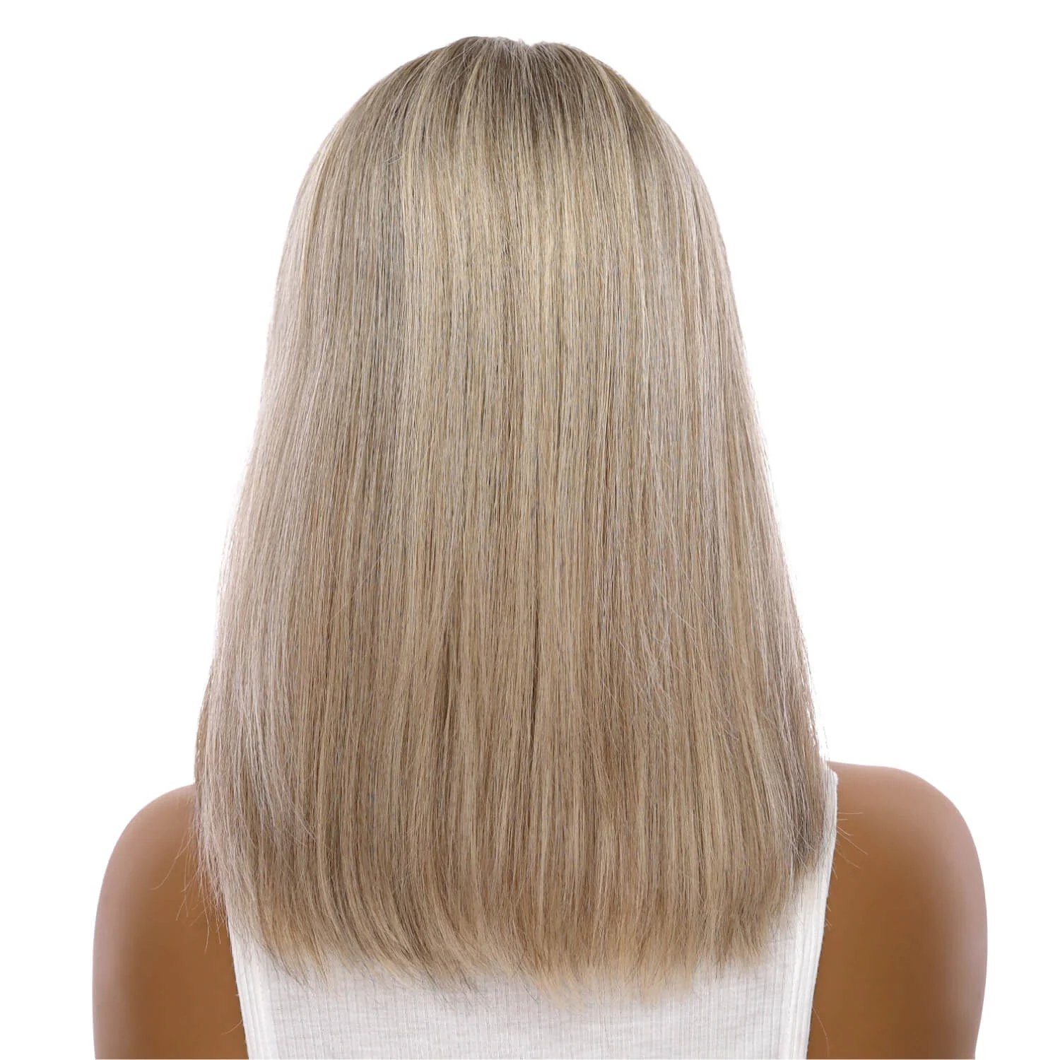 16" Divine Lace Top Wig Icy Blonde w/ Lowlights - Image 3