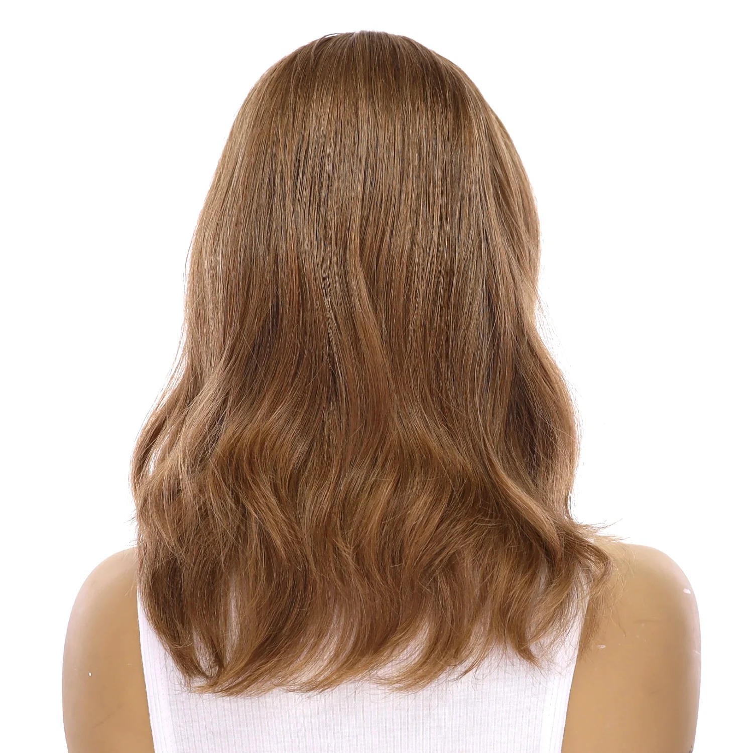 16" Divine Luxe Lace Top Topper #14 Warm Dark Blonde - Image 3