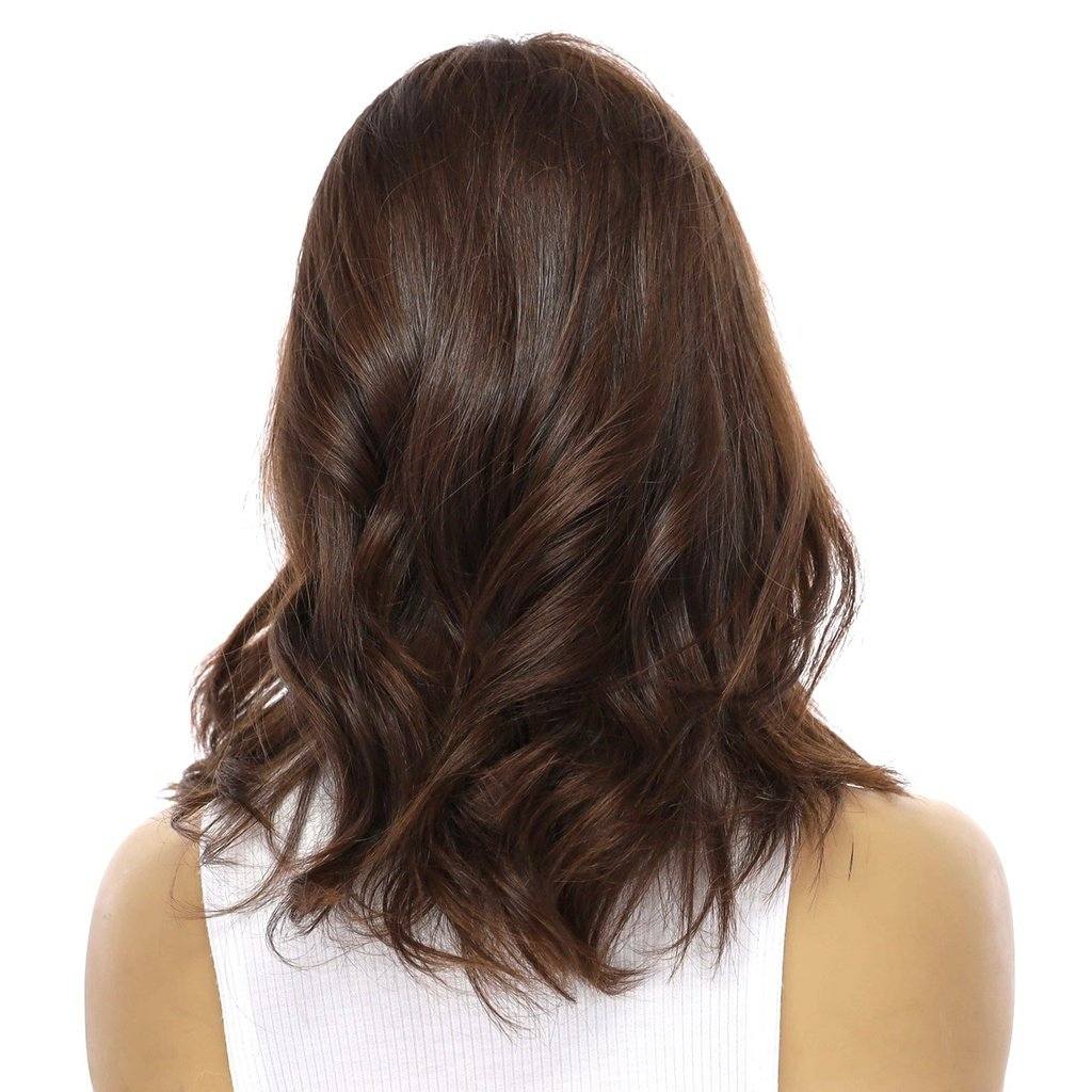 16" Divine Luxe Lace Top Topper #5 Warm Dark Brown - Image 3