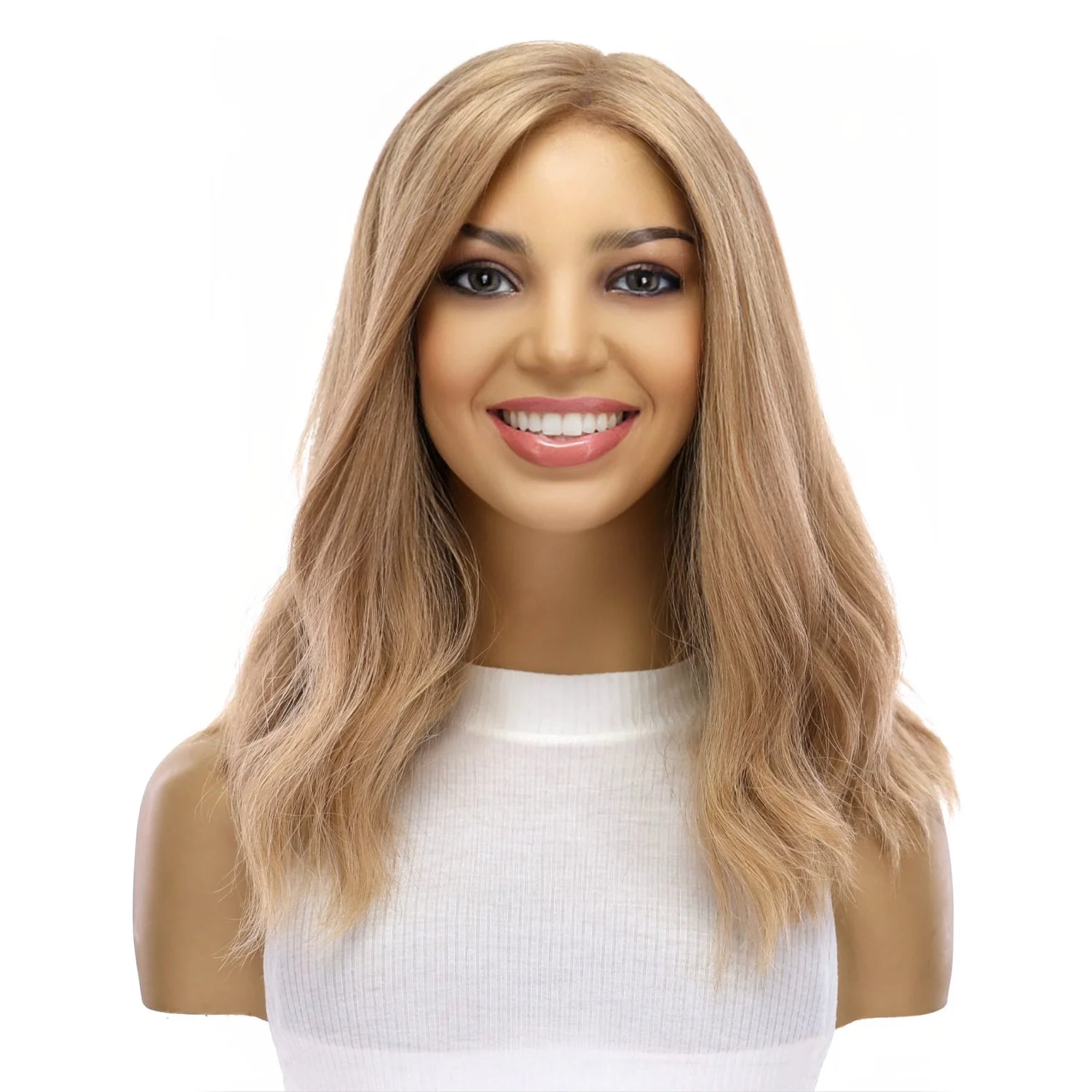 16" Divine Luxe Lace Top Wig #16 Blonde - Image 2