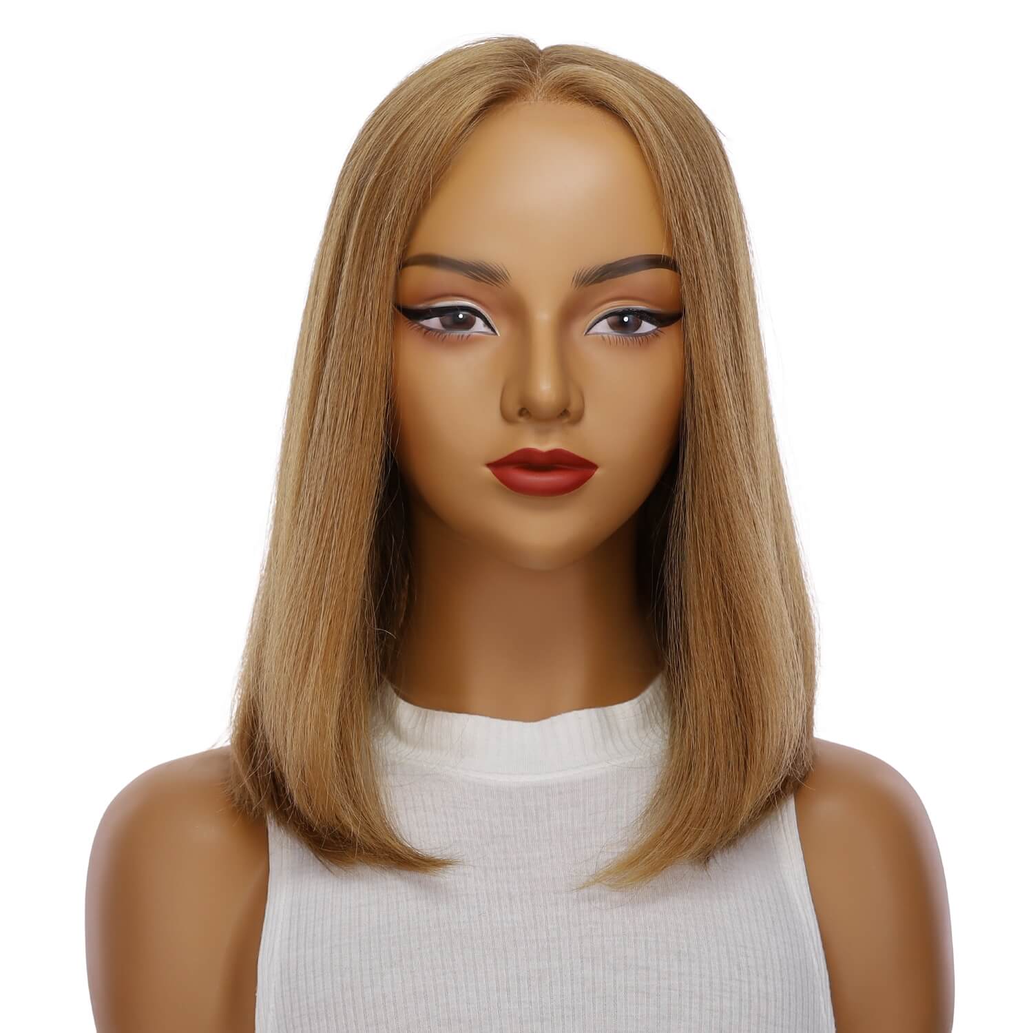 16" Divine Luxe Lace Top Wig #27 Red - Image 2