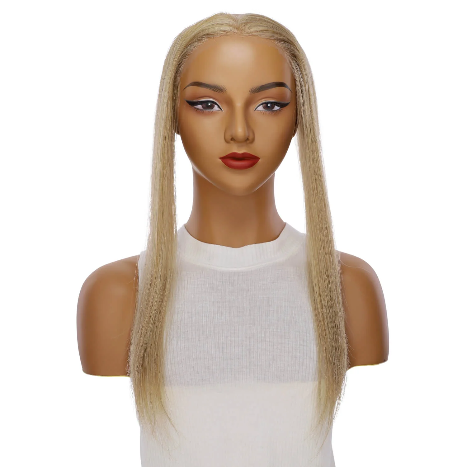 16" Hairline Topper #Ash Blonde - Image 2