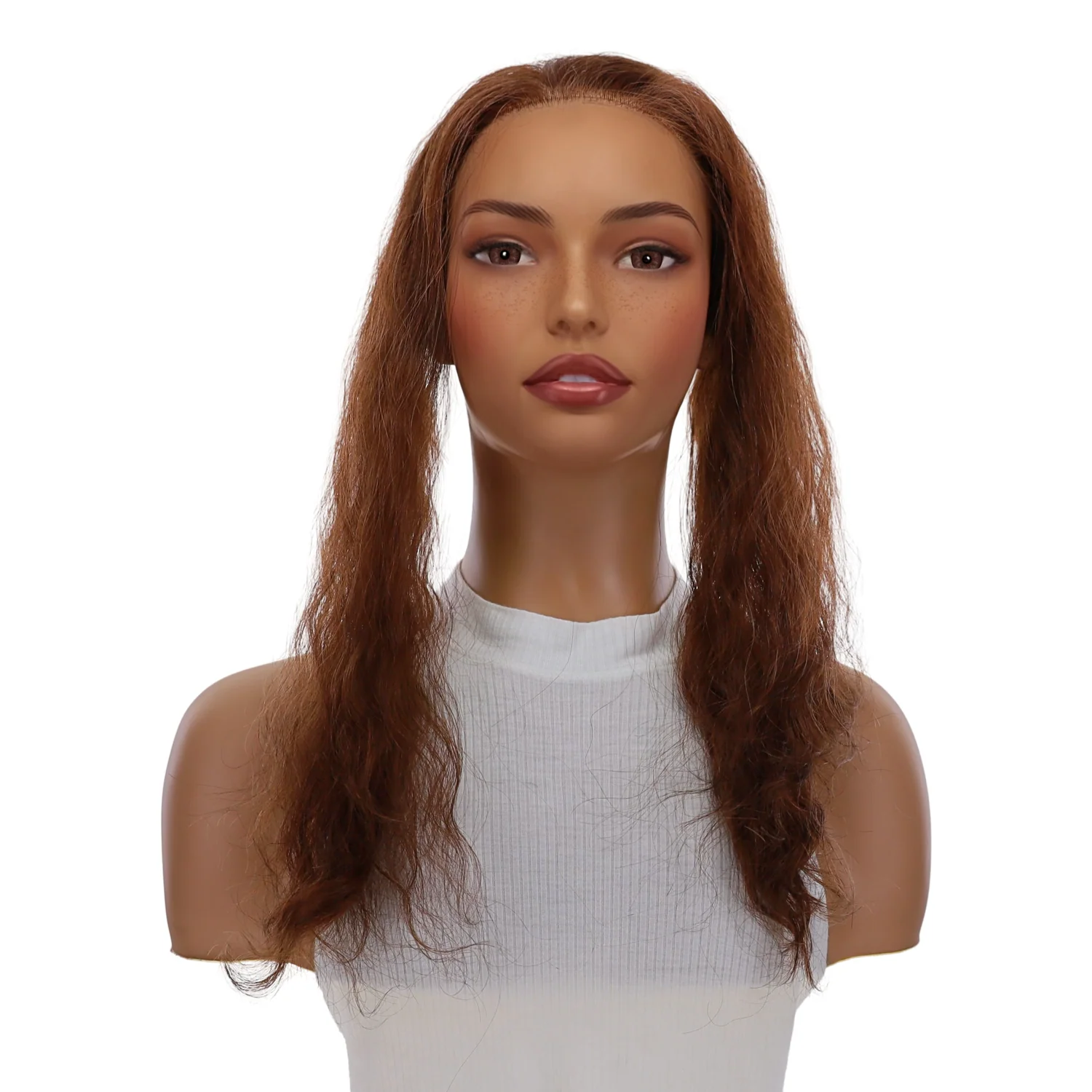 16" Hairline Topper #Auburn Wavy - Image 2