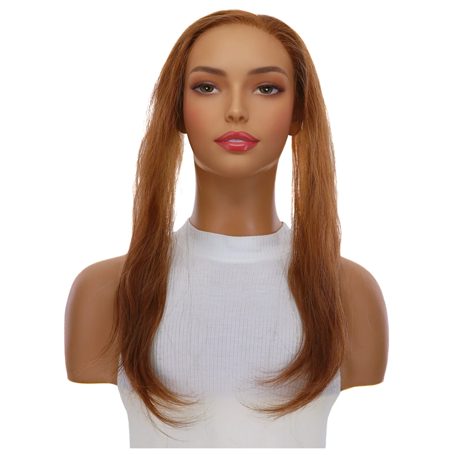 16" Hairline Topper #Copper Wavy - Image 2