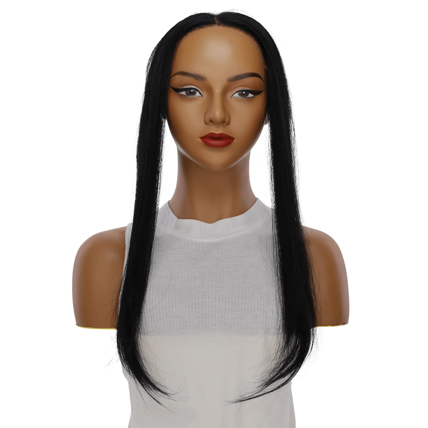 16" Hairline Topper #Jet Black - Image 2