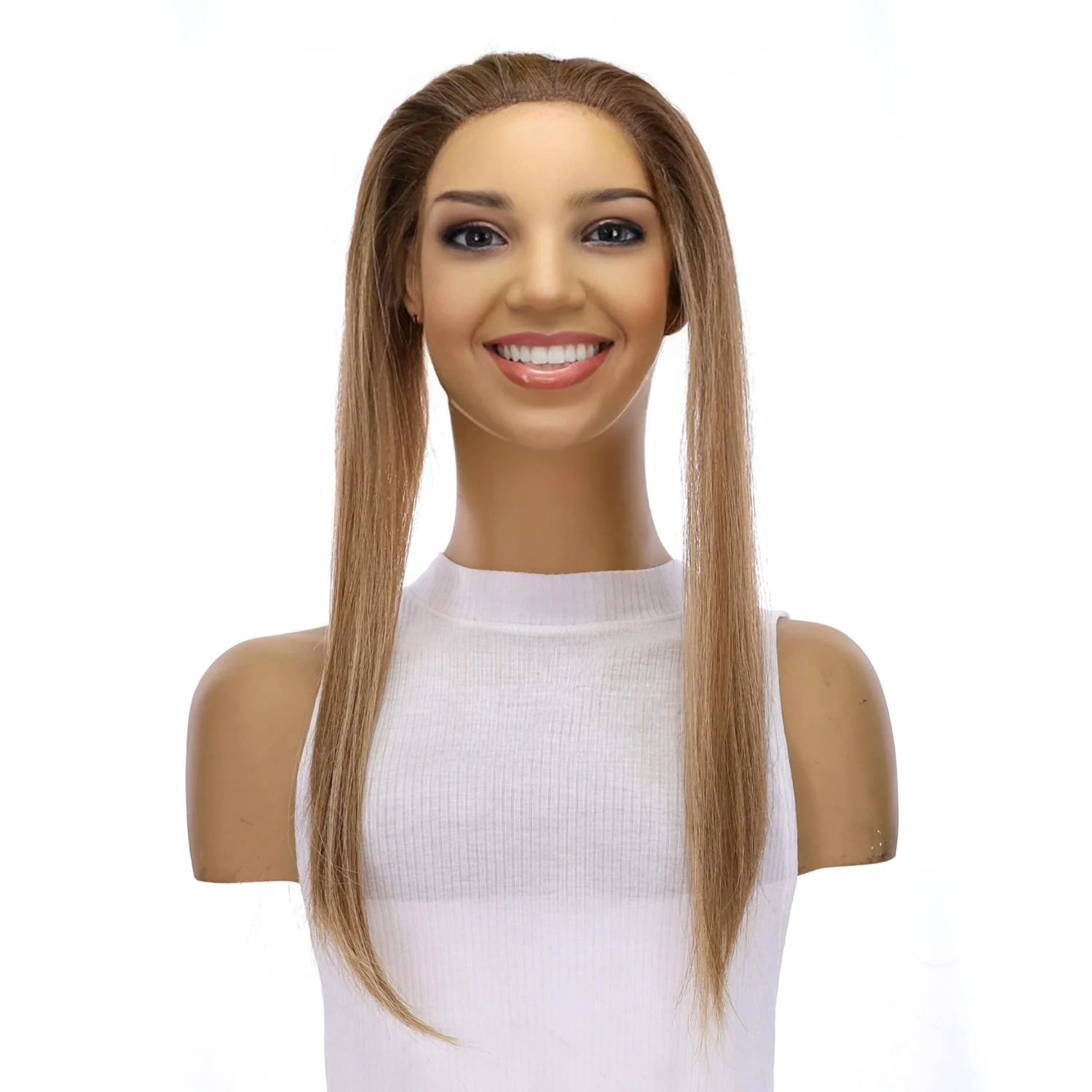 16" Hairline Topper #Medium Blonde - Image 2