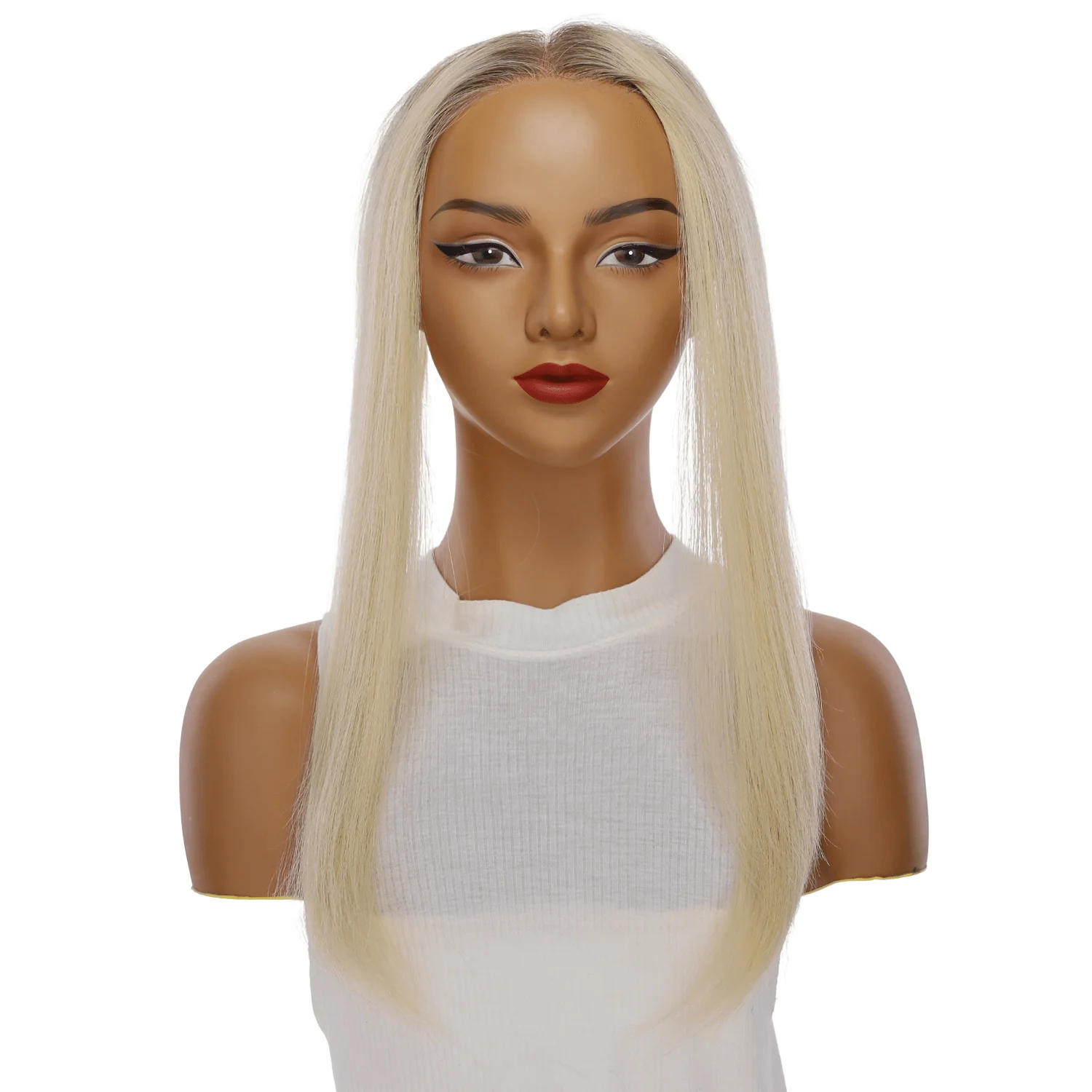 16" Hairline Topper #Platinum Blonde 2.0 - Image 2
