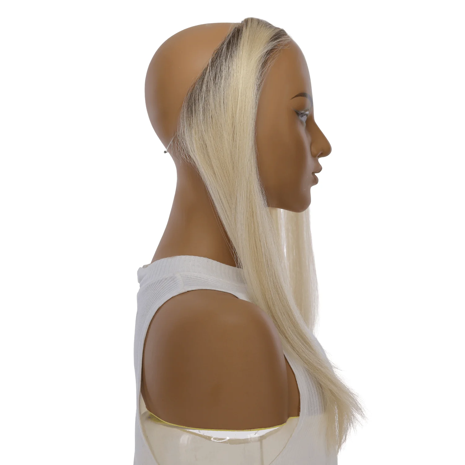 16" Hairline Topper #Platinum Blonde 2.0 - Image 3