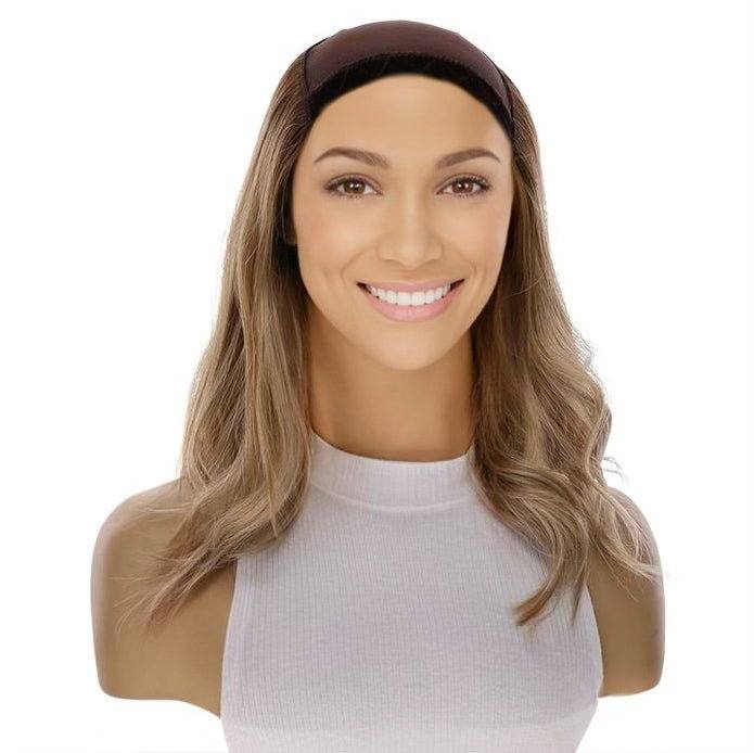 16" HatFall Wig Ash Blonde - Image 4