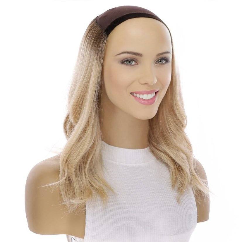 16" HatFall Wig Beige Blonde - Image 3