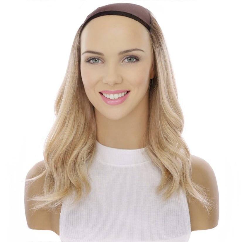 16" HatFall Wig Beige Blonde - Image 4