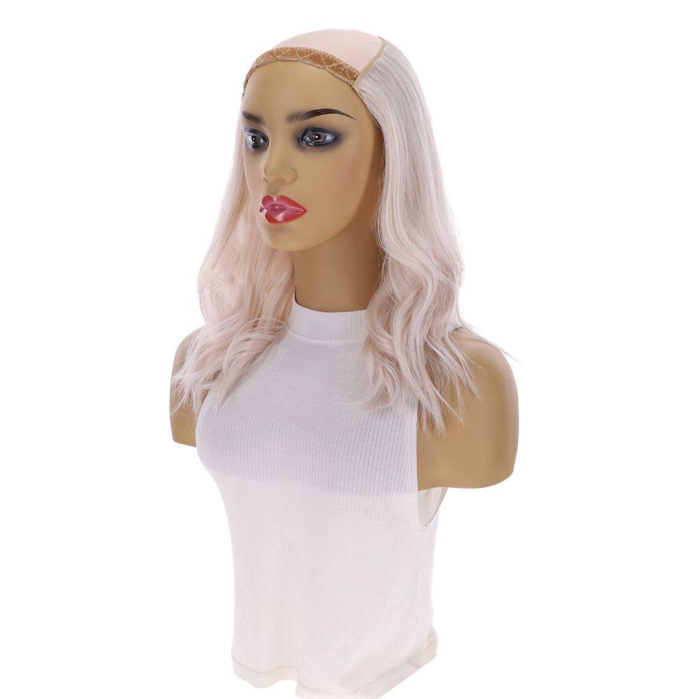 16" HatFall Wig Ice Blonde - Image 5