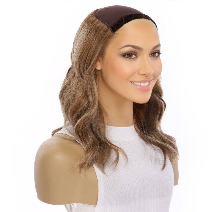 16" HatFall Wig Medium Blonde - Image 3
