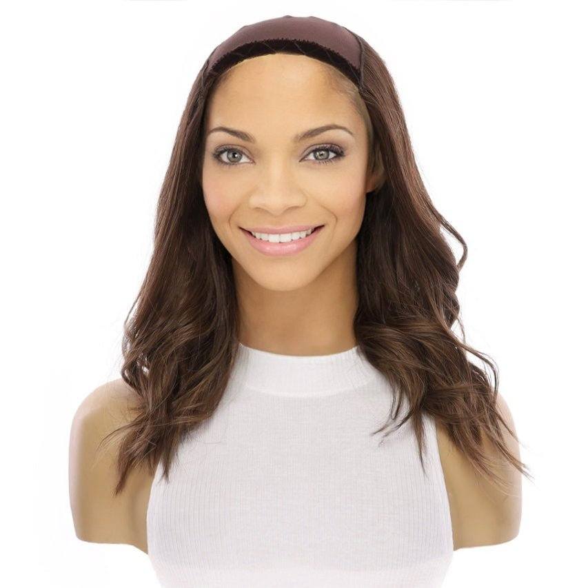 16" HatFall Wig Medium Brown Babylight - Image 4